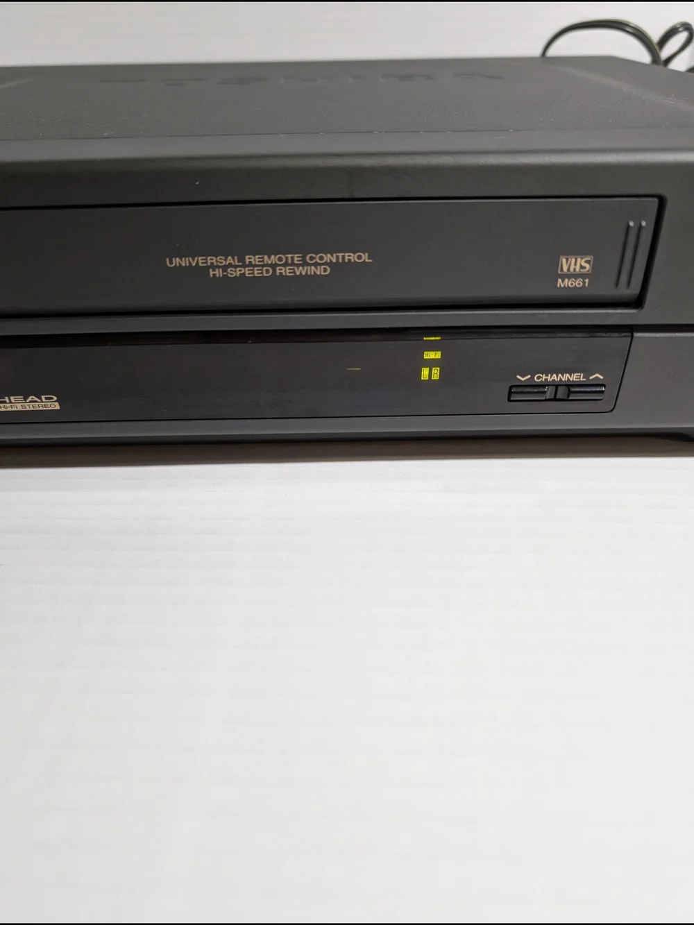 Toshiba VCR M-661 With Remote & Original Manual One Of A Kind